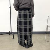 チェックIラインスカート | non-hedge  | 詳細画像23 