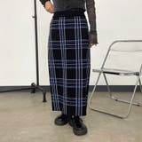 チェックIラインスカート | non-hedge  | 詳細画像7 