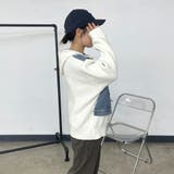デニム切替ニットパーカー | non-hedge  | 詳細画像9 