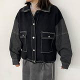 袖デニムジャケット | non-hedge | 詳細画像23