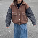 袖デニムジャケット | non-hedge | 詳細画像4