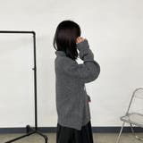 襟付きロゴニットカーディガン | non-hedge  | 詳細画像22 