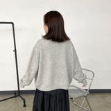 襟付きロゴニットカーディガン | non-hedge  | 詳細画像5 