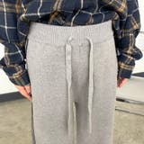 ラインニットワイドパンツ | non-hedge | 詳細画像10