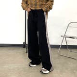 ラインニットワイドパンツ | non-hedge | 詳細画像17