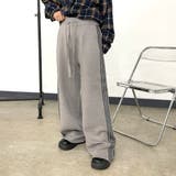 ラインニットワイドパンツ | non-hedge | 詳細画像3