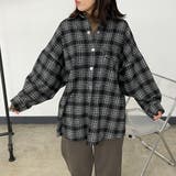 ブラック | チェックビッグシャツ | non-hedge 