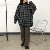 チェックビッグシャツ | non-hedge  | 詳細画像32 
