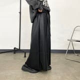 合成皮革フレアスカート | non-hedge  | 詳細画像12 