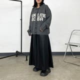 合成皮革フレアスカート | non-hedge  | 詳細画像19 