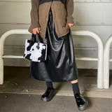 合成皮革フレアスカート | non-hedge  | 詳細画像21 