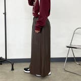 合成皮革フレアスカート | non-hedge  | 詳細画像6 