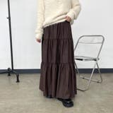 合成皮革ティアードスカート | non-hedge  | 詳細画像9 