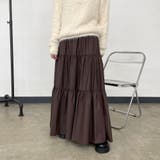 合成皮革ティアードスカート | non-hedge  | 詳細画像10 