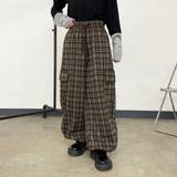チェックカーゴパンツ | non-hedge  | 詳細画像1 