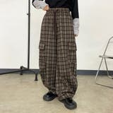 チェックカーゴパンツ | non-hedge  | 詳細画像4 