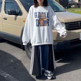 ネコプリントプルオーバー | non-hedge  | 詳細画像15 