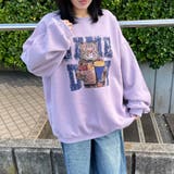 ネコプリントプルオーバー | non-hedge  | 詳細画像1 