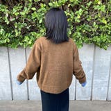 襟付きデニム切替ニットカーディガン | non-hedge  | 詳細画像21 