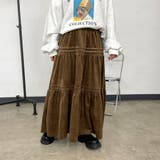 コーデュロイティアードスカート | non-hedge  | 詳細画像3 