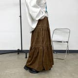 コーデュロイティアードスカート | non-hedge  | 詳細画像4 