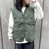 キルトZIPベスト | non-hedge  | 詳細画像1 