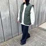キルトZIPベスト | non-hedge  | 詳細画像8 