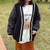 キルト切替ケーブルカーディガン | non-hedge  | 詳細画像14 