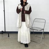 起毛レースティアードスカート | non-hedge  | 詳細画像13 