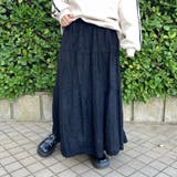 起毛レースティアードスカート | non-hedge  | 詳細画像17 