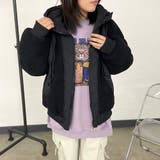 キルト切替ボアフードブルゾン | non-hedge  | 詳細画像9 