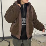 キルト切替ボアフードブルゾン | non-hedge  | 詳細画像3 