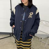 ニット切替バックロゴブルゾン | non-hedge  | 詳細画像9 