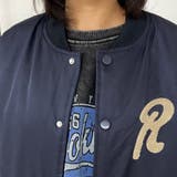 ニット切替バックロゴブルゾン | non-hedge  | 詳細画像15 