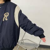 ニット切替バックロゴブルゾン | non-hedge  | 詳細画像16 