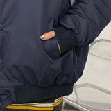 ニット切替バックロゴブルゾン | non-hedge  | 詳細画像18 