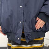 ニット切替バックロゴブルゾン | non-hedge  | 詳細画像19 