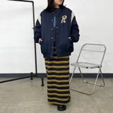 ニット切替バックロゴブルゾン | non-hedge  | 詳細画像23 