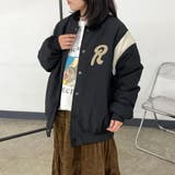 ニット切替バックロゴブルゾン | non-hedge  | 詳細画像2 