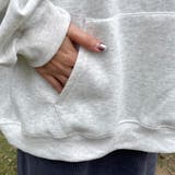 ハーフZIPロゴパーカー | non-hedge  | 詳細画像12 