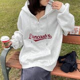 ハーフZIPロゴパーカー | non-hedge  | 詳細画像2 