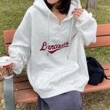 ハーフZIPロゴパーカー | non-hedge  | 詳細画像3 