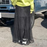 チュールラメプリーツスカート | non-hedge  | 詳細画像18 