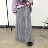 チュールラメプリーツスカート | non-hedge  | 詳細画像20 