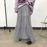 チュールラメプリーツスカート | non-hedge  | 詳細画像21 