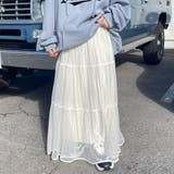 チュールラメプリーツスカート | non-hedge  | 詳細画像3 