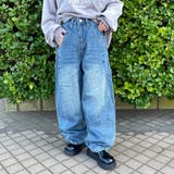 ブルー | デニムバレルパンツ | non-hedge 