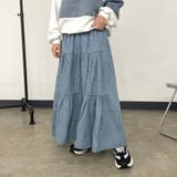 ヒッコリーティアードスカート | non-hedge  | 詳細画像11 