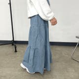 ヒッコリーティアードスカート | non-hedge  | 詳細画像13 