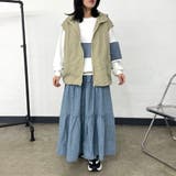 ヒッコリーティアードスカート | non-hedge  | 詳細画像19 